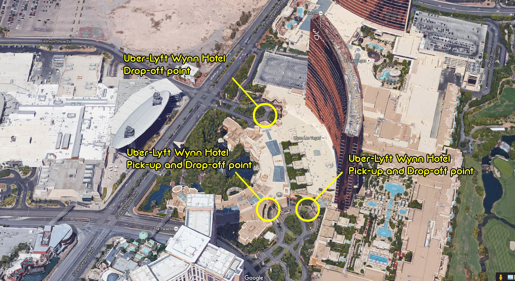 Google Maps Hotels Las Vegas