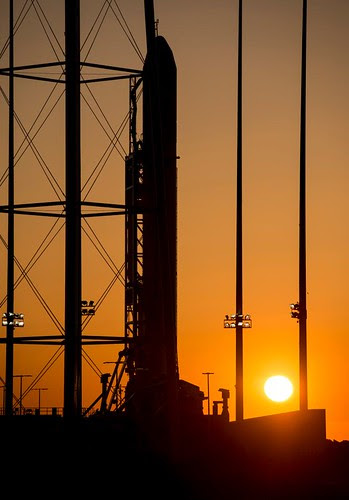 Rocket at Sunrise
