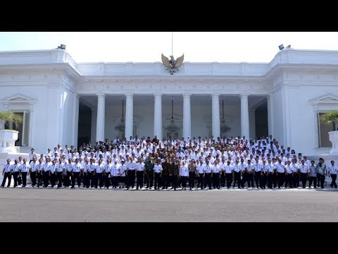 Presiden Jokowi Meresmikan Pembukaan Rakornas BMKG Tahun 2019, Istana Negara, 23 Juli 2019