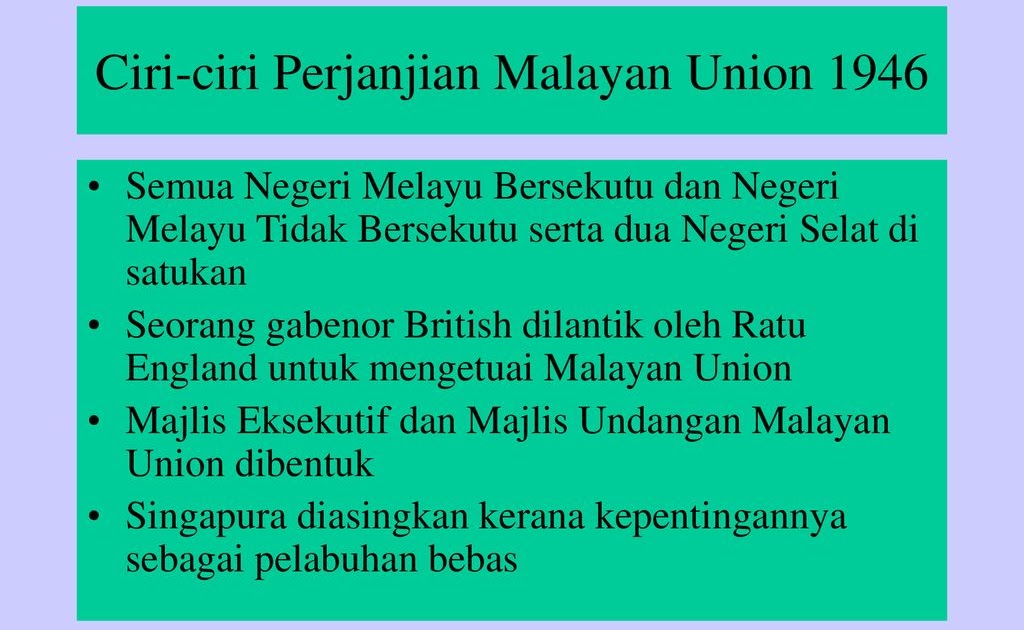 Ciriciri Negerinegeri Melayu Bersekutu malaypost