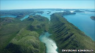 The Kimberley Coast in Western Australia