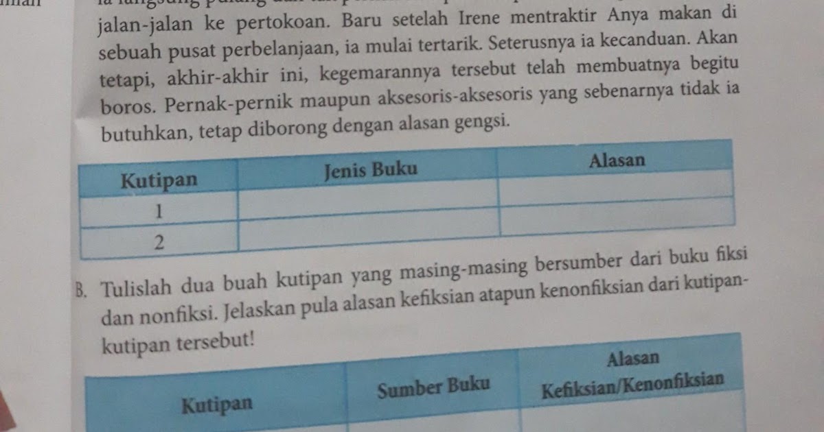 Berikut Yang Tergolong Buku Fiksi Adalah Naik Kelas