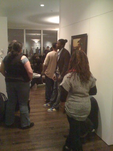 Listening to the performance