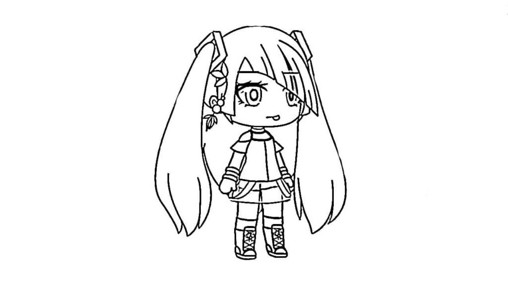 Coloring Pages Gacha Life Kolorowanki / Anime Coloring Pages Gacha Club