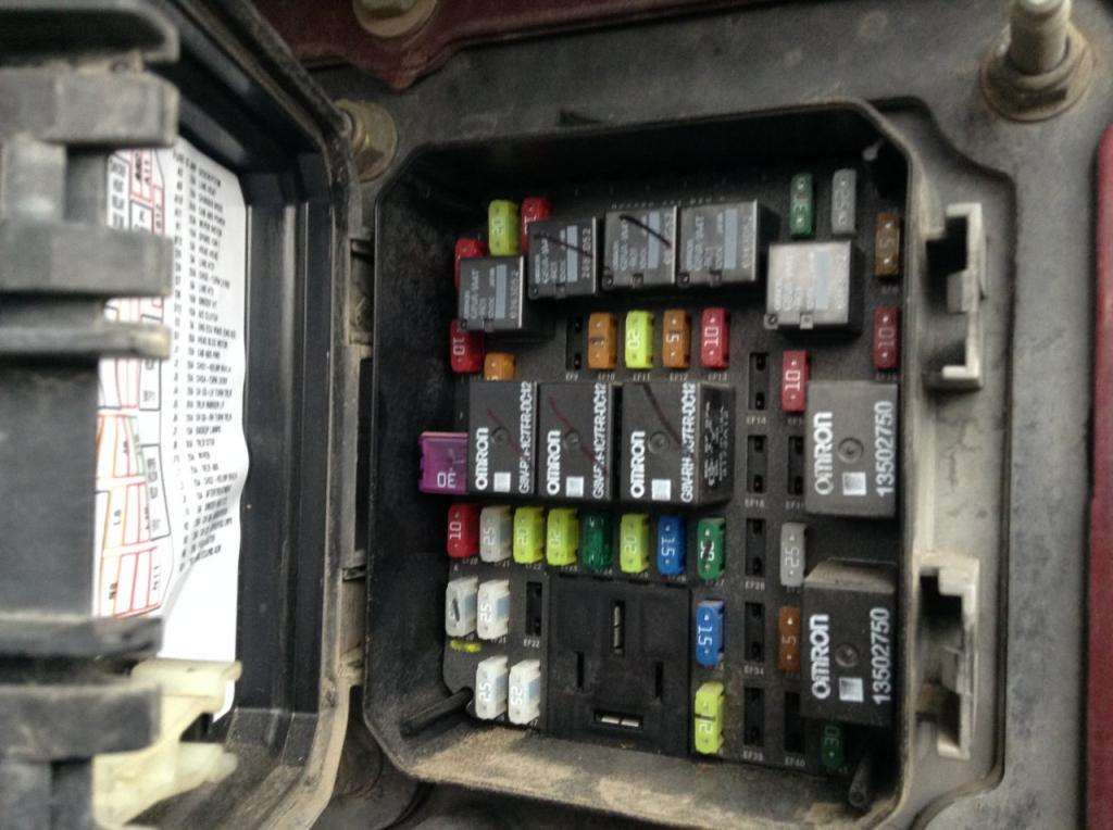 Kenworth Fuse Box Diagram