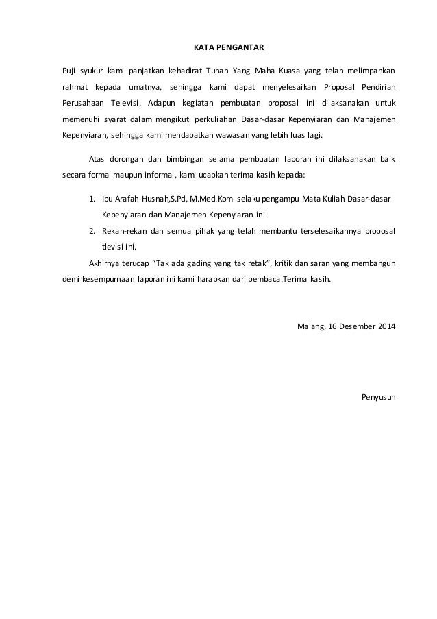 Contoh Kata Pengantar Autobiografi Contoh Jap