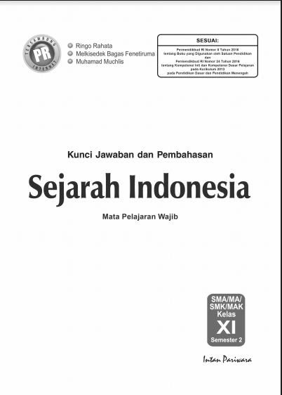 Kunci jawaban lks sejarah indonesia kelas 11 semester 1