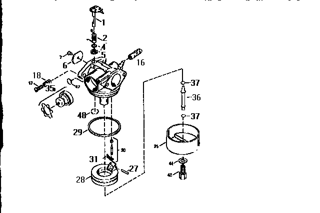 32 Craftsman Eager 1 Lawn Mower Carburetor Diagram Wiring Diagram