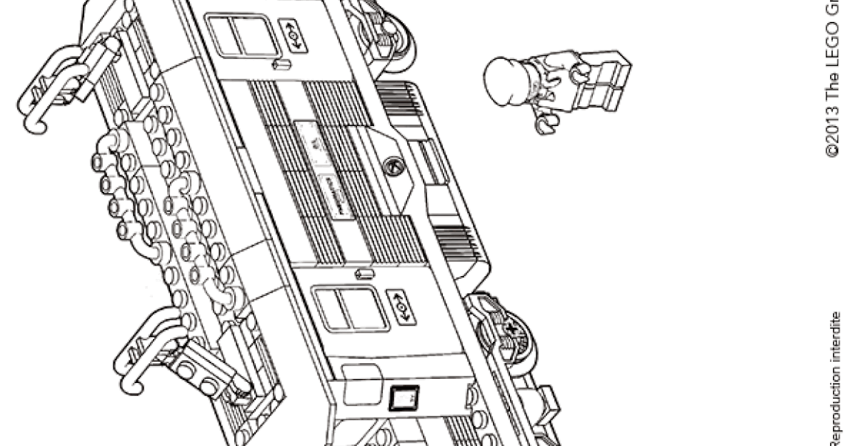 [33+] Coloriage Lego City Train  Software Design Baju