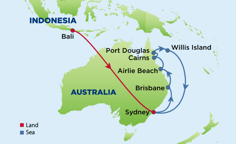 Map Of Australia To Bali - 88 World Maps