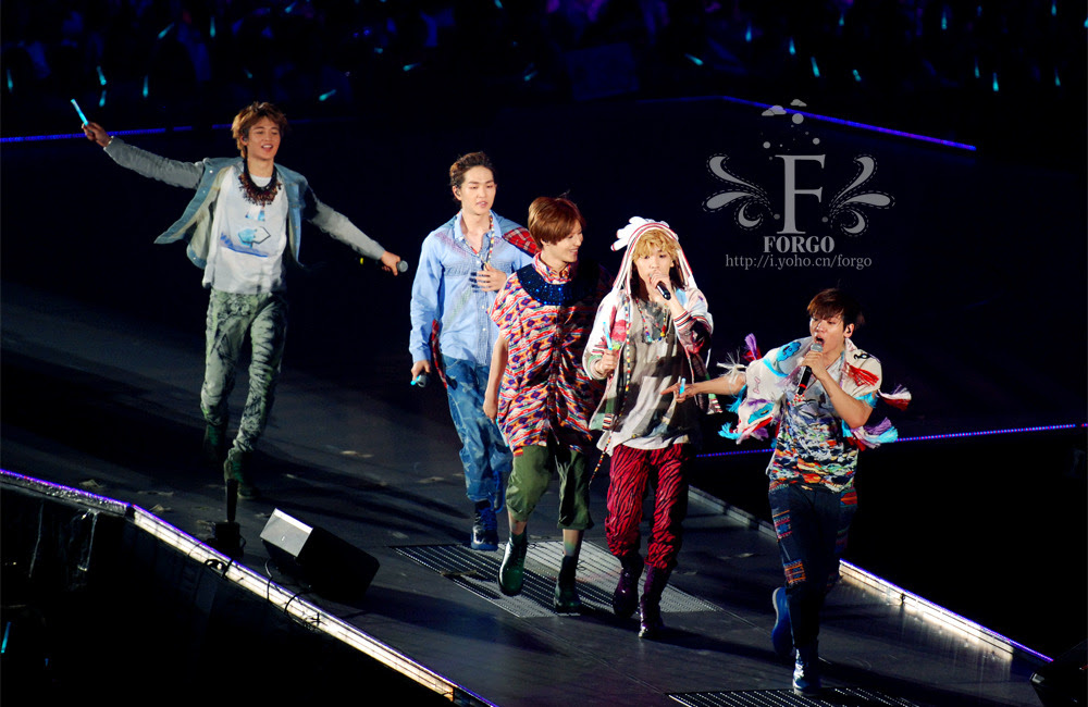 SHINingSHINee World Shining SHINee Japan Arena Tour_Osaka Day 3 120510