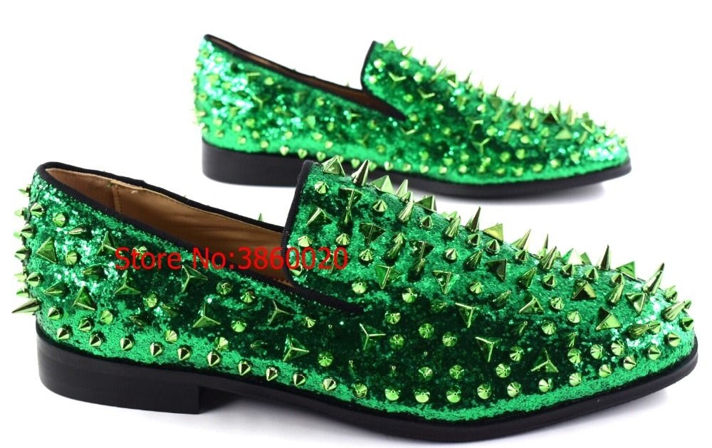 spiky prom shoes