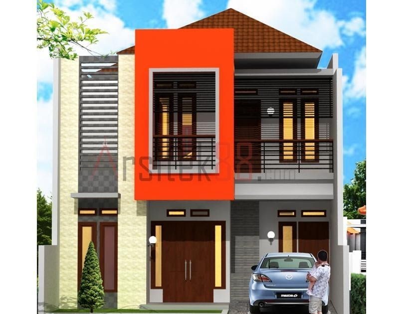 Denah Rumah Ukuran 6x12 2 Lantai Desain Rumah Idaman