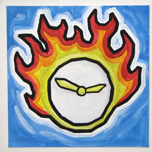 yep. i'm a painting of a pun.