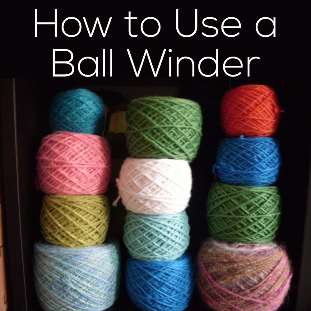 How To Wind Yarn With Ball Winder Krafty Kaylin