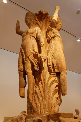 Delphi Archelogical Museum - Acanthus column with dancers
