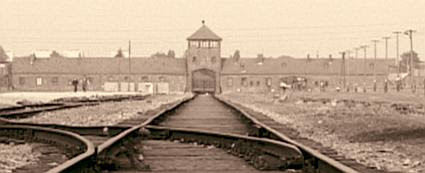 Entrance to Auschwitz