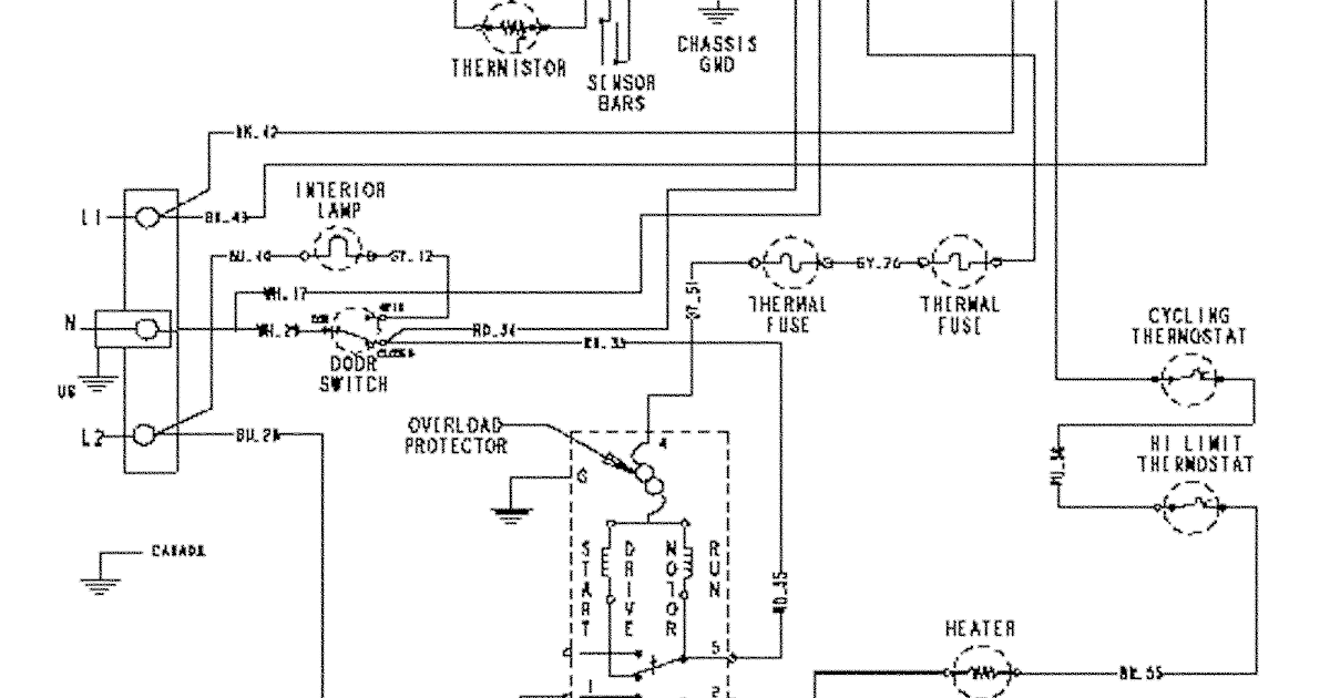 Maytag Dryer Schematic Diagram - Wiring Diagram