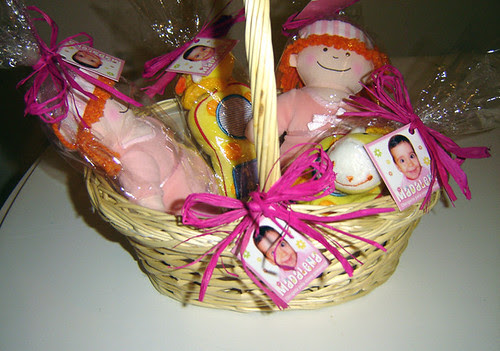 Cesta de brindes- Oferta aos bebés