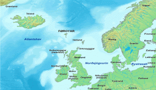 Var Ligger Färöarna Karta | Teneriffa Karta