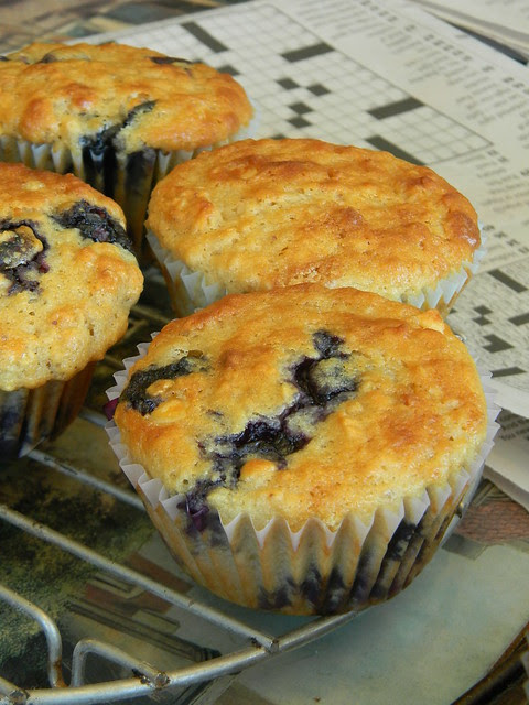 Berry Breakfast Power Muffins