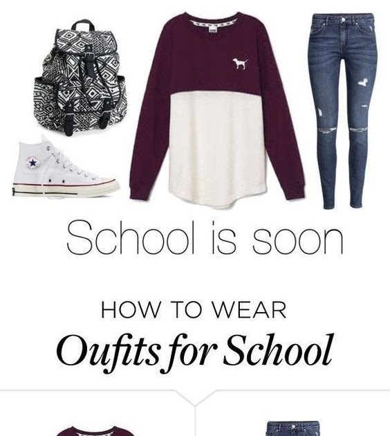 How to Wear Outfits for School - The Everyday Style Fashion