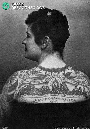As primeiras mulheres tatuadas da história As primeiras mulheres tatuadas da história