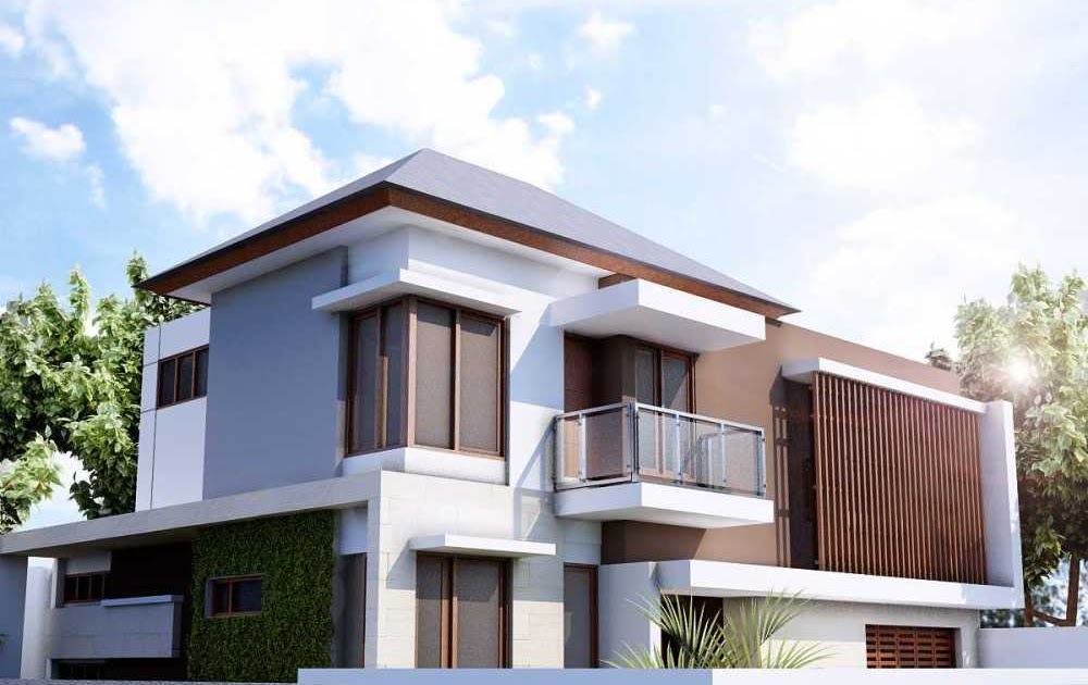 Desain Warna Rumah  Desain Rumah Minimalis Warna Ungu  Jual Bata