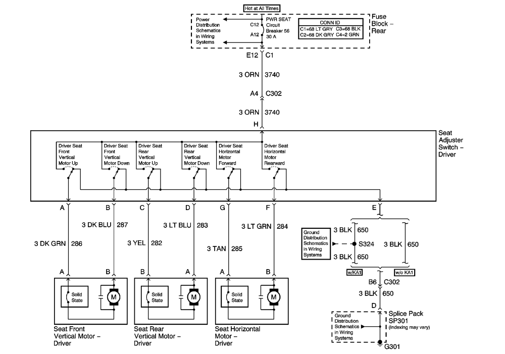 Wiring Diagram PDF: 2003 Buick Regal Seat Wiring Diagram