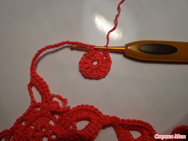 On-line knitting dress from ledi ti with osers