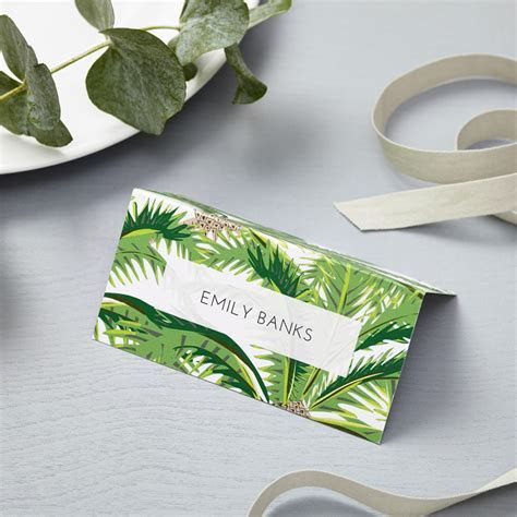 Tropical Place cards Lucy Says I Do Tropical Place cards Lucy Says I Do