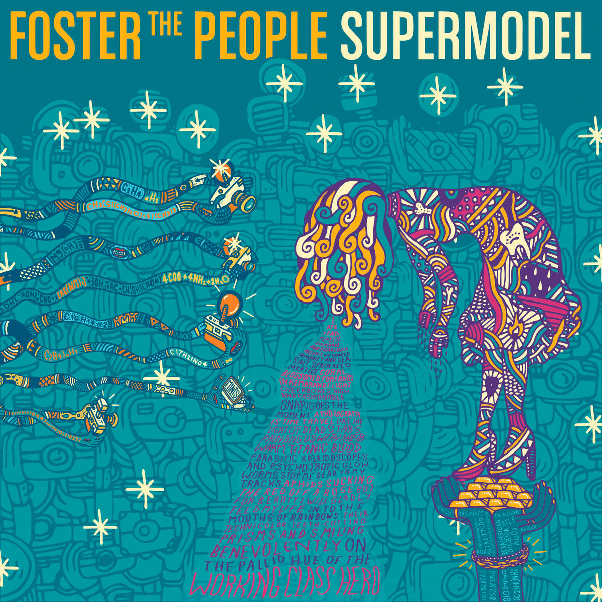 Portada del nuevo disco de Foster the People: Supermodel