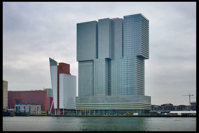 rotterdam multifunctioneel gebouw de rotterdam 01 2013 oma (wilhelminakde)
