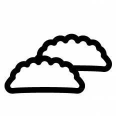 無料イラスト画像 ラブリー餃子 イラスト フリー