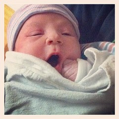 I'm an Uncle ;-) Little Ricky. 8lbs6oz, 21". Also? Perfect.