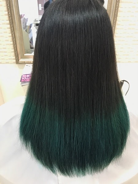髪 カラー 緑 Sonat Usmani