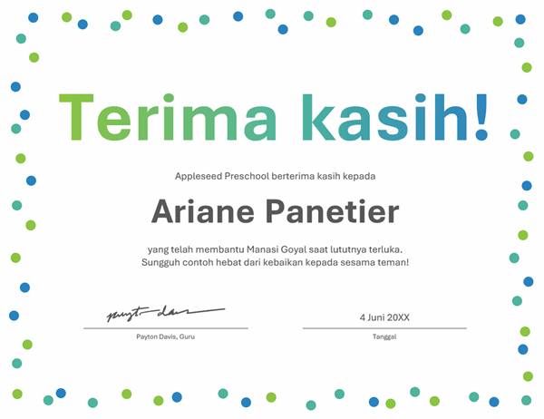 Template Sertifikat Lucu Award Certificate Template Free Check More