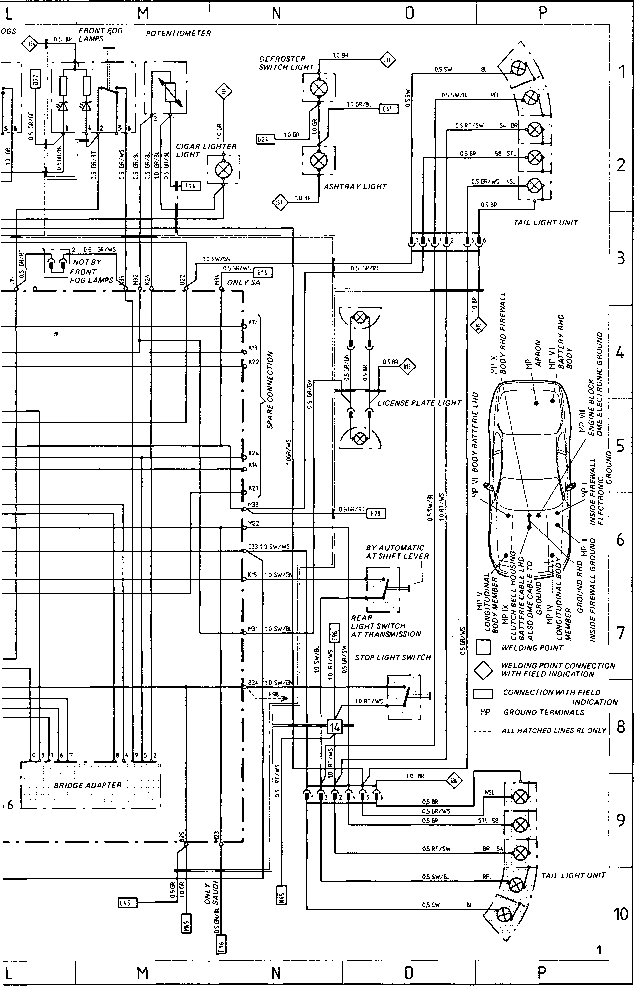 Porsche 944 Wiring Diagram