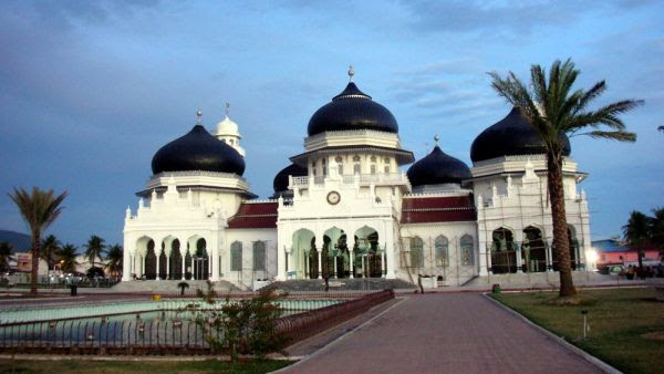 Mesjid Baiturrahman, Aceh (Foto: Infowisataku)