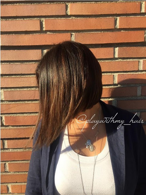 Hairstyles A Line Bob Hairstyles Medium