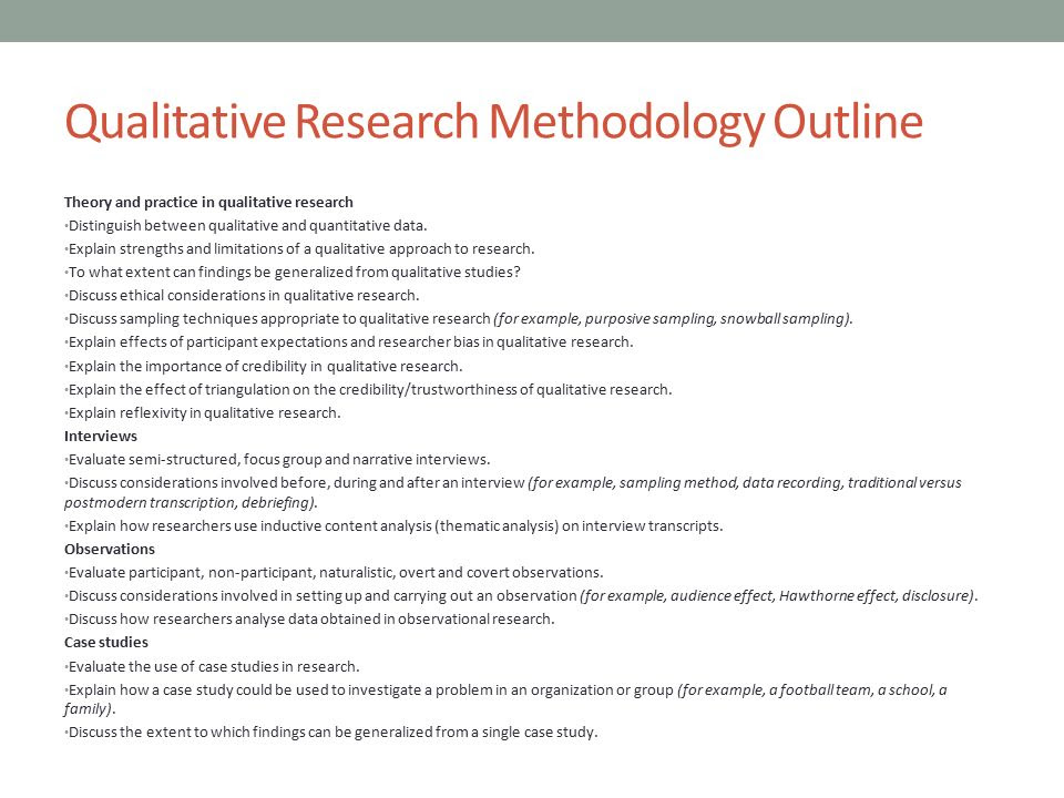 Qualitative Research Paper / Qualitative Research Methodology In Social ...