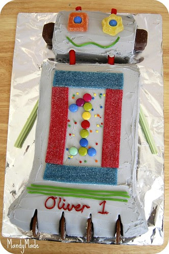 Little O's 1st Birthday Cake