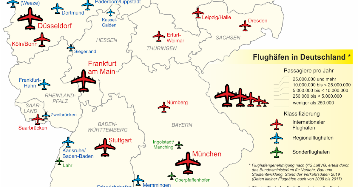 Flughafen Deutschland Karte | Karte