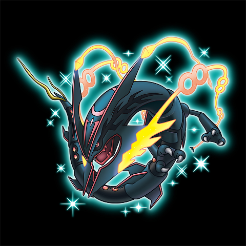 Pokemon Omega Ruby/Alpha Sapphire Shiny Rayquaza Pokemon Omega Ruby/Alpha Sapphire Shiny Rayquaza