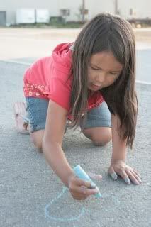 coloring with chalk