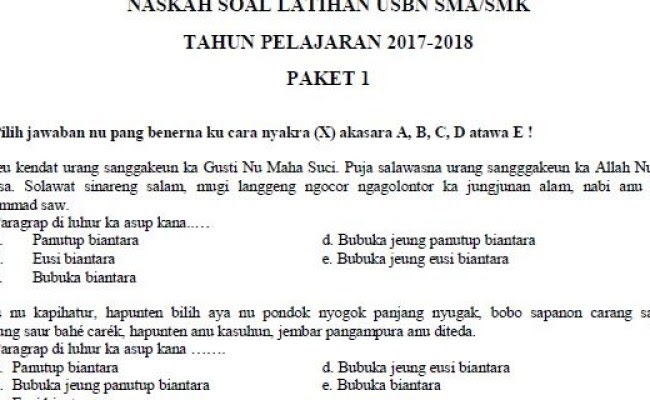 √ Download kunci jawaban bahasa inggris soal ujian smp tahun 2017 2018 background