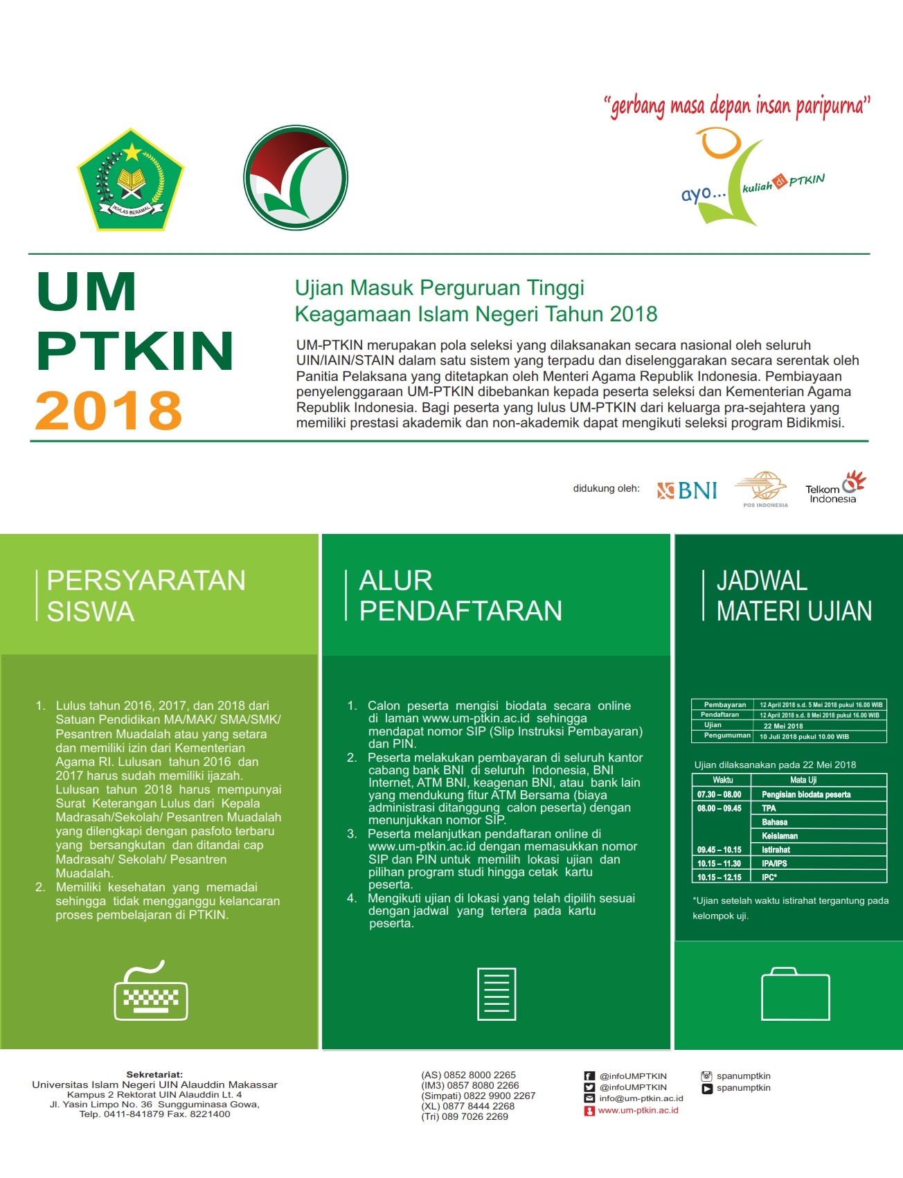 Contoh Soal Ujian Mandiri Uin Suka 2018 Skuylahhu