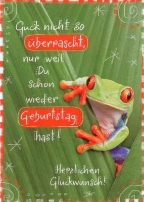 Glückwünsche Geburtstag Frosch trendfrisuren
