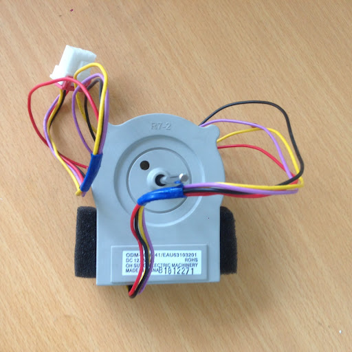 Quạt tủ lạnh LG 12V 4 dây