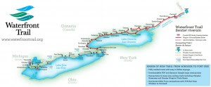Ontario's Waterfront Trail (click for detail)